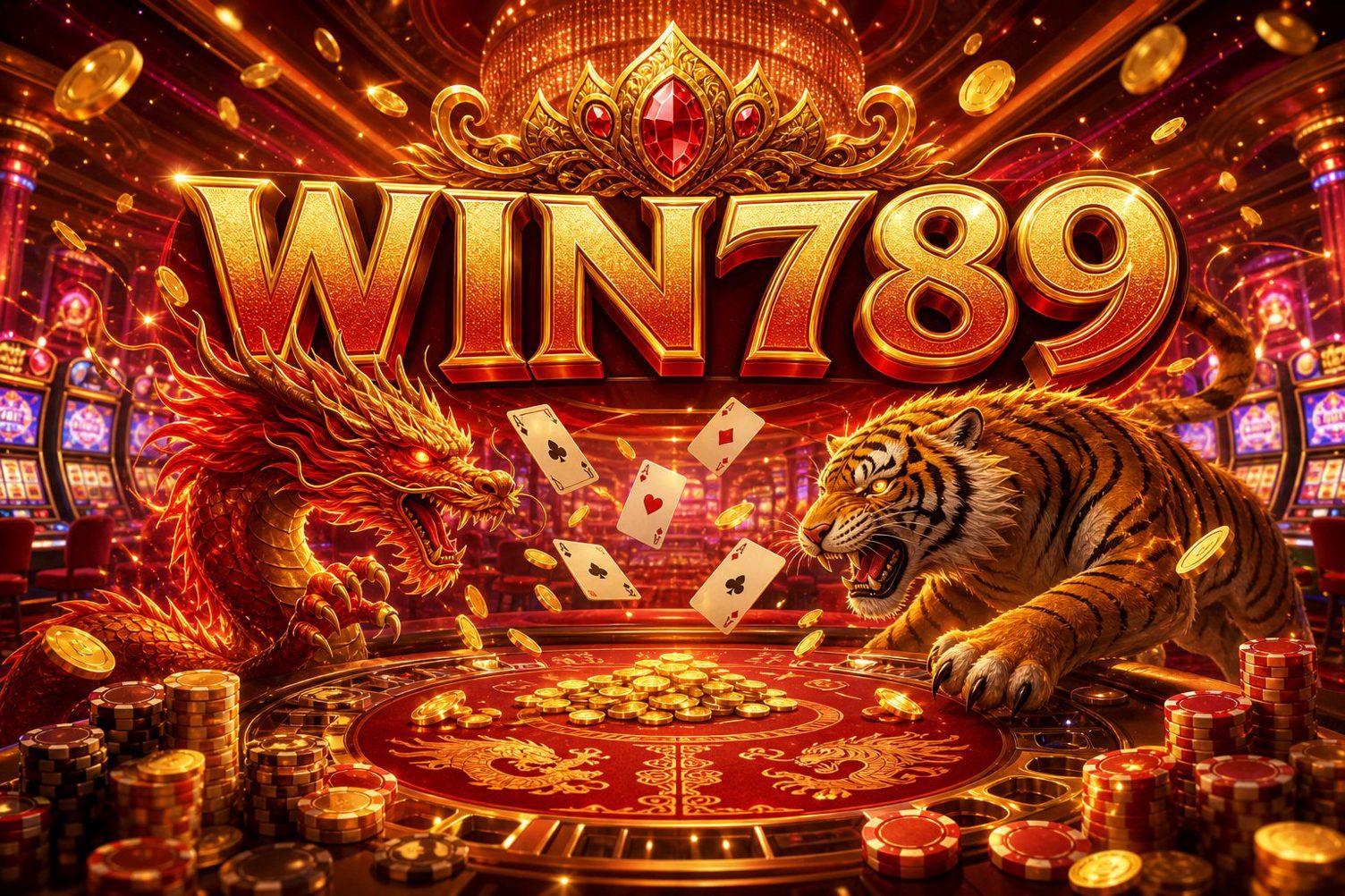 Ảnh bìa WIN789 The Dog House với những chú chó may mắn và giao diện rực rỡ