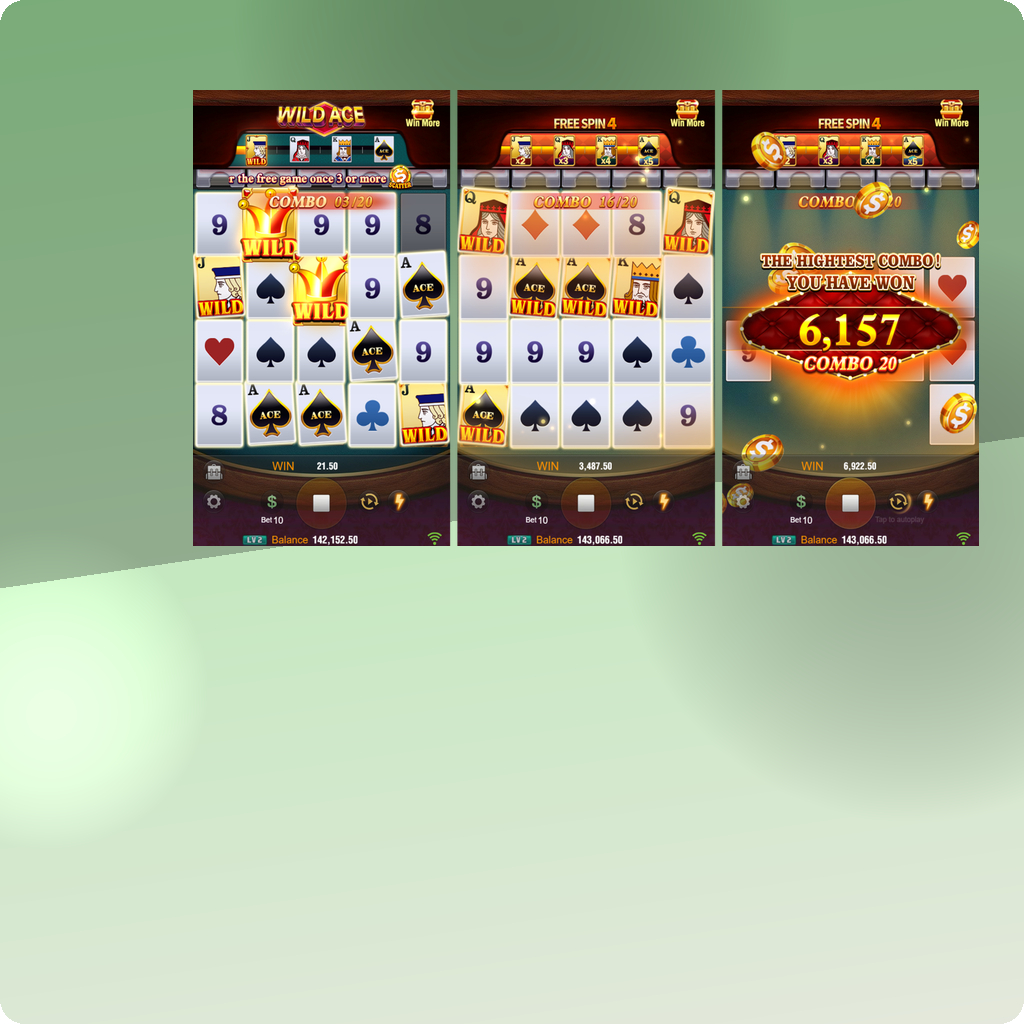 Wild Ace · Giao diện ứng dụng WIN789