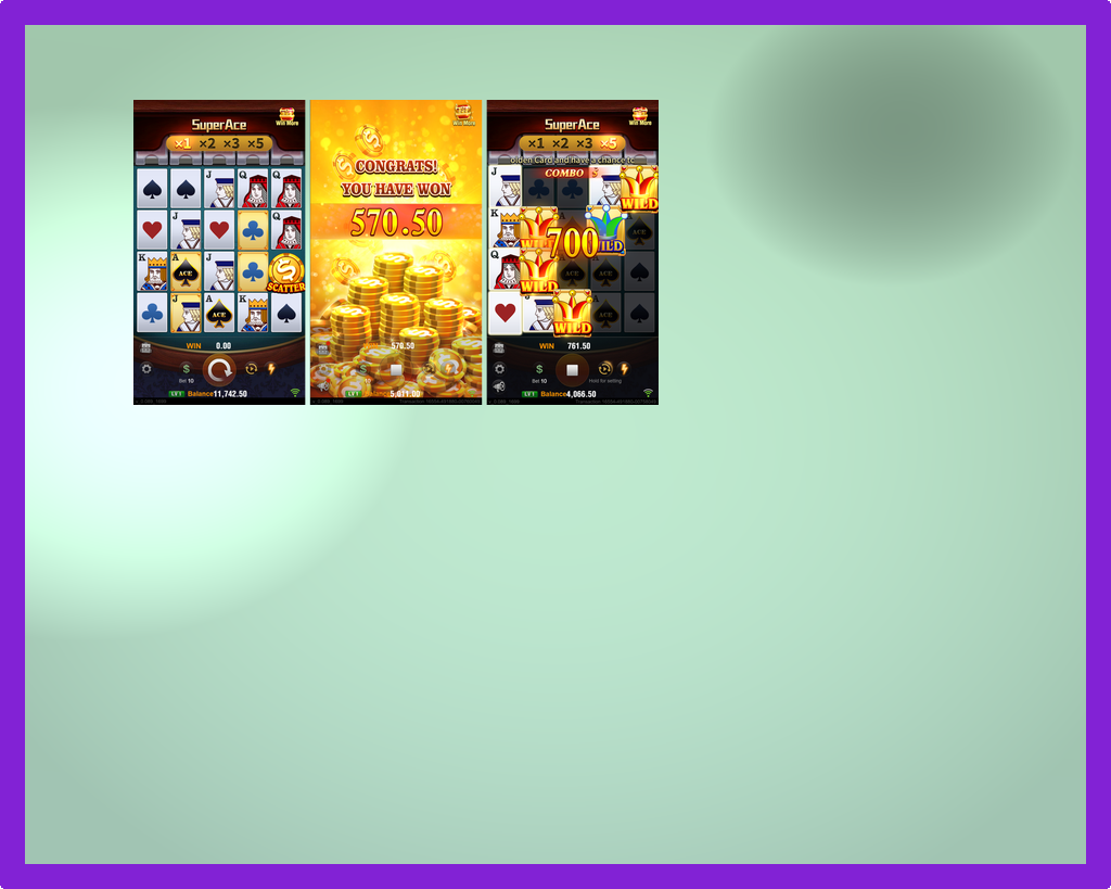 Super Ace · Giao diện ứng dụng WIN789