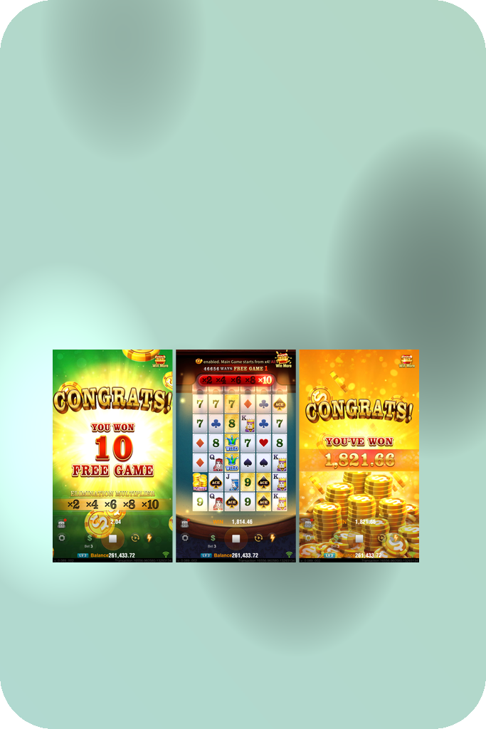 Mega Ace · Giao diện ứng dụng WIN789